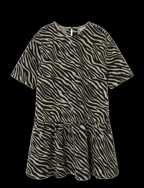 name it | Nkfzebra Twill Ss Dress 4003-Td D | 146