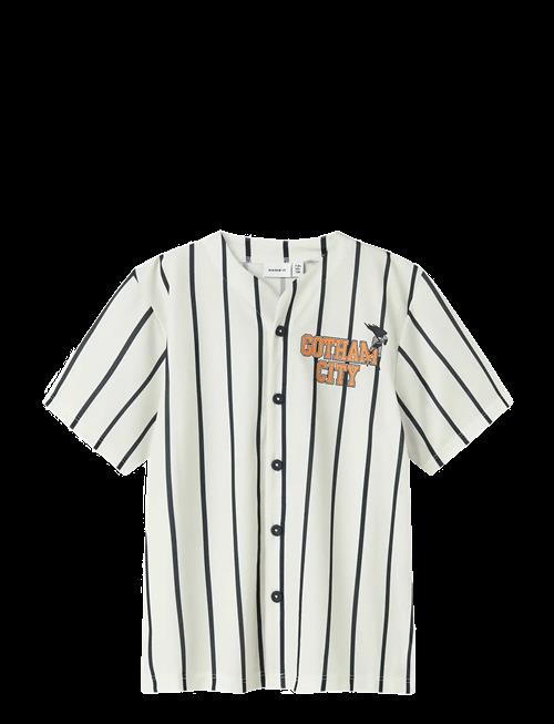 name it | Nkmakash Batman Ss Nreg Poly Shirt Wab | 146-152