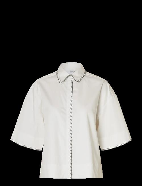 Selected | Slffia 2/4 Cropped Stitched Shirt B | 42