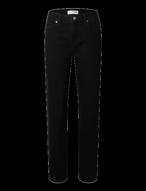 Selected | Slfalice Mw Straight Black Jeans Noos | 27 x 32