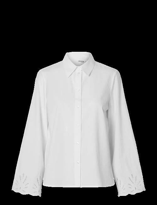 Selected | Slfdahlia Ls Broderi Shirt Noos | 36