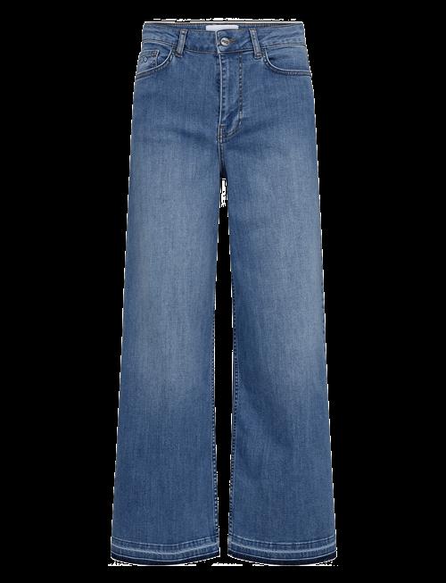 Nümph | Nuparis Jeans Trend Crop- Mid Blue | 38