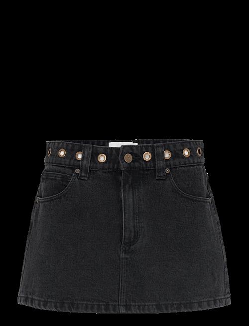 ABRAND | 95 Mid Aline Skirt Brie Eyelet Brie | 25