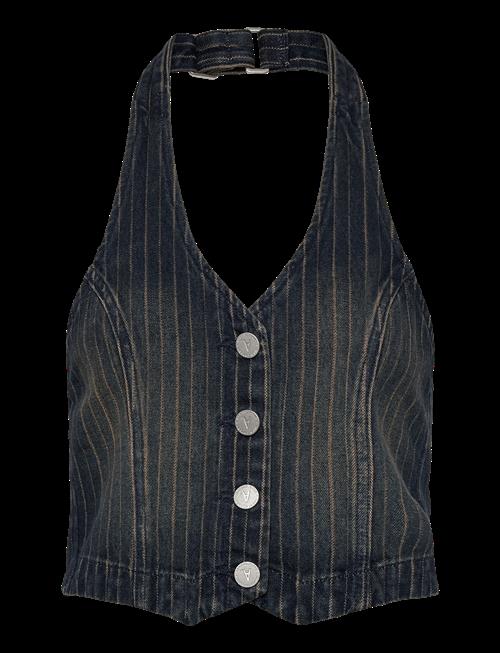 ABRAND | Cest La Vie Top Pinstripe Pinstripe | S