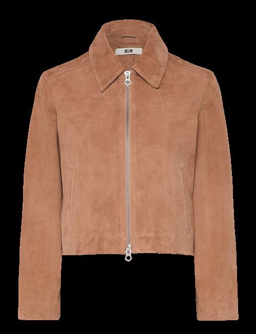 NEUW | Suede Zip Jackettan | L