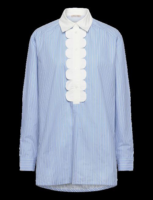 Stella Nova | Striped Shirt With Scallops | 38