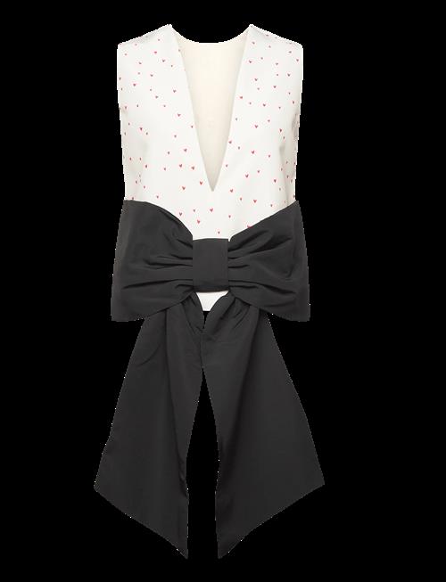 Stella Nova | Heart Printed Bow Top | 36