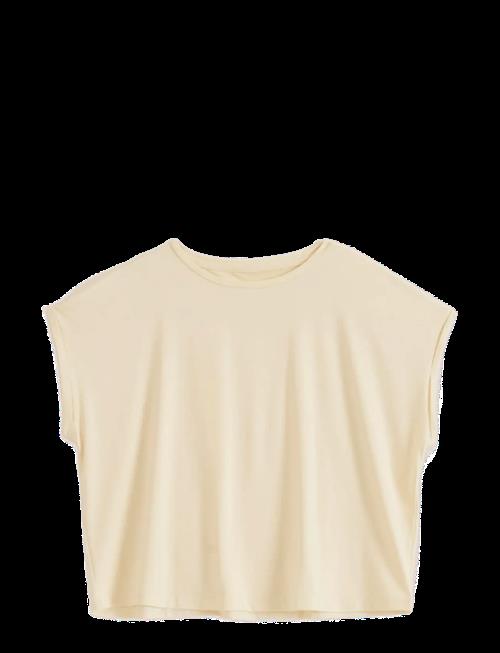 aim´n | Soft Basic Roll Sleeve Top | XL