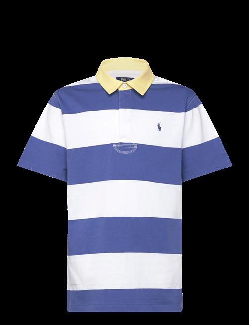 Ralph Lauren Kids | Striped Cotton Short-Sleeve Rugby Shirt | 150-161