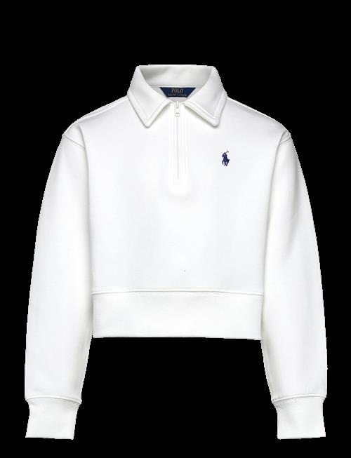 Ralph Lauren Kids | Double-Knit Collared Boxy Sweatshirt | 142-153