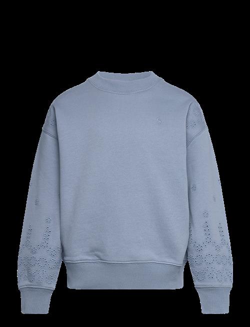 Ralph Lauren Kids | Eyelet French Terry Sweatshirt | 142-153