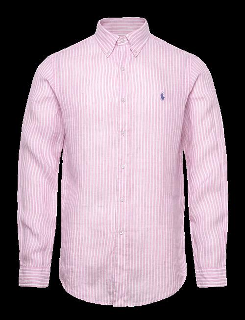 Polo Ralph Lauren | Custom Fit Striped Linen Shirt | L