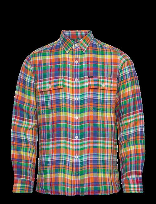 Polo Ralph Lauren | Classic Fit Plaid Linen Workshirt | XL