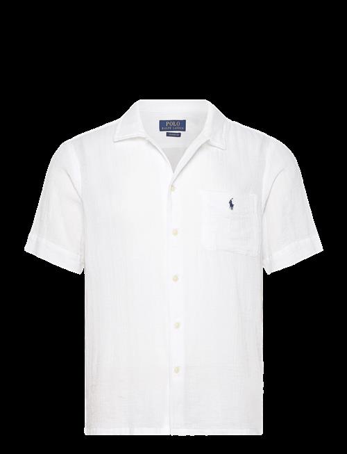 Polo Ralph Lauren | Classic Fit Basket-Weave Camp Shirt | XS