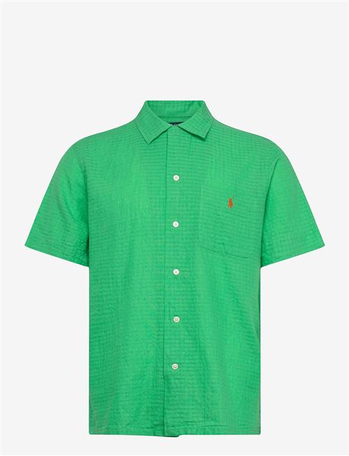 Polo Ralph Lauren | Classic Fit Linen-Blend Seersucker Shirt | S