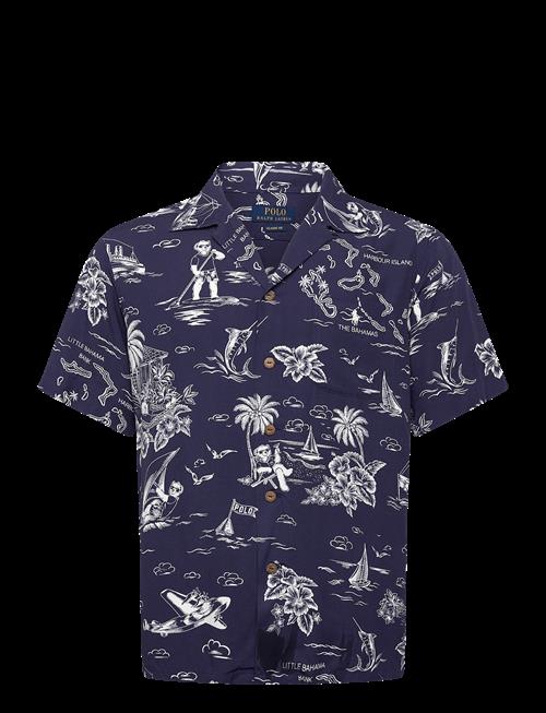 Polo Ralph Lauren | Printed Rayon-Wvn-Shirt | S