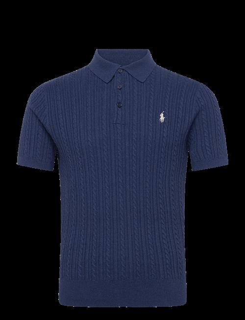 Polo Ralph Lauren | Cable-Knit Cotton Polo-Collar Sweater | XS