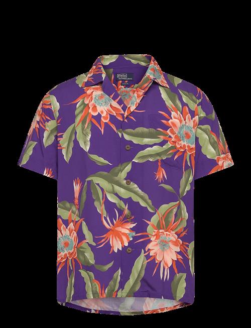 Polo Ralph Lauren | Printed Rayon-Wvn-Shirt | L