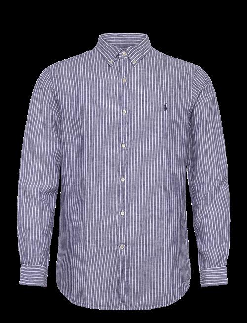 Polo Ralph Lauren | Slim Fit Striped Linen Shirt | XXL