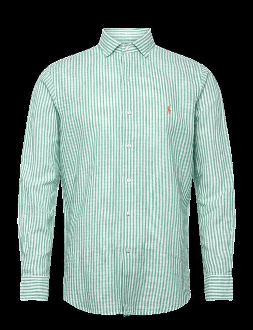 Polo Ralph Lauren | Custom Fit Striped Seersucker Shirt | S