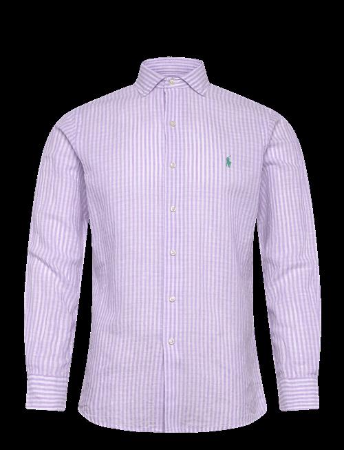 Polo Ralph Lauren | Custom Fit Striped Seersucker Shirt | L