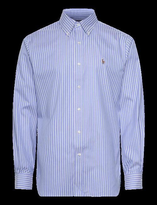 Polo Ralph Lauren | Custom Fit Striped Pinpoint Oxford Shirt | 39.5
