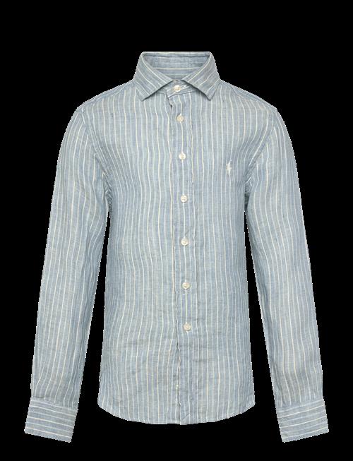 Ralph Lauren Kids | Striped Linen Shirt | 138-149
