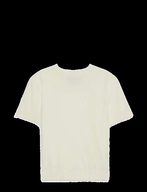 Calvin Klein | Ss Silk Cotton Crew Tee | L