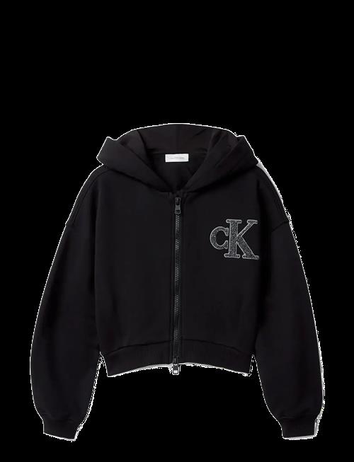Calvin Klein | Ck Logo Terry Zip Through | 116
