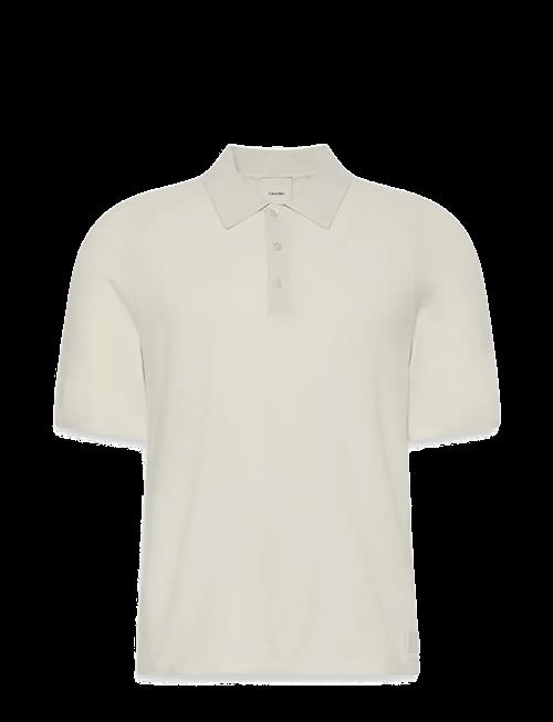 Calvin Klein | Ss Ck Tech Knit Sweater Polo 14G | M