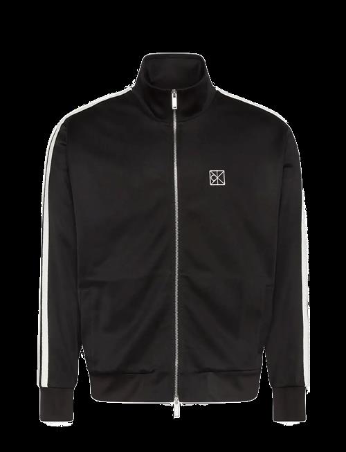 Calvin Klein | Dbl Knit Stripe Track Jacket | M