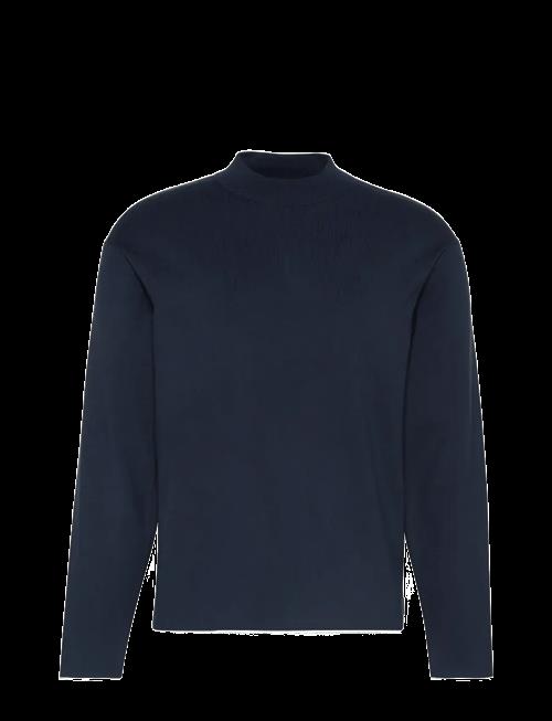 Calvin Klein | Ls Snowy Tech Knit Boxy Mock Nk | M