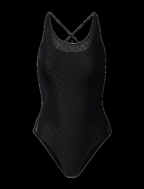 Calvin Klein | Monogram Mesh Bodysuit | M