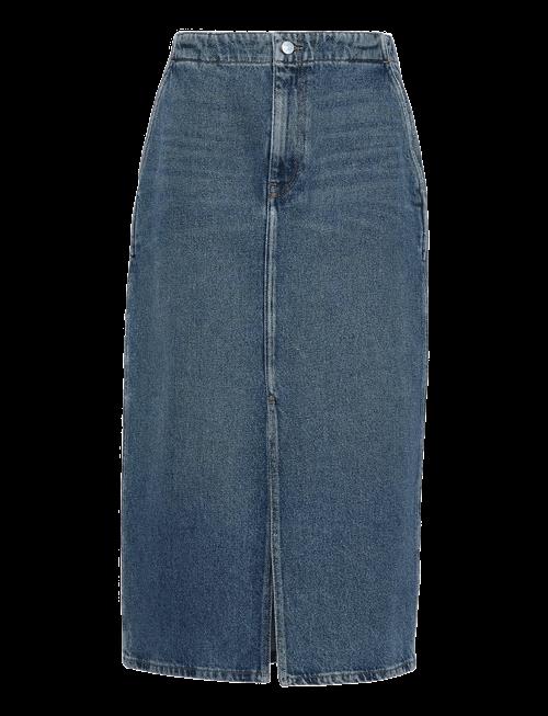 Calvin Klein Jeans | Denim Carpenter Skirt Tinted Orc | 26
