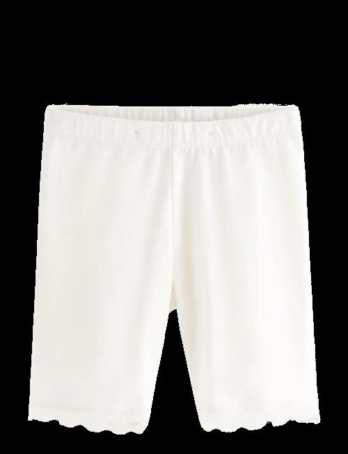 Lindex | Cycling Shorts With Lace Trim | 128