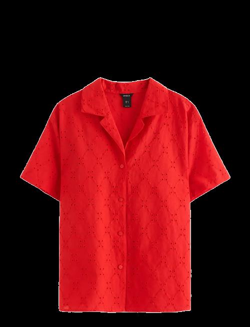 Lindex | Shirt With Broderie Anglaise | L