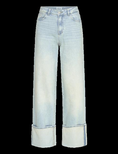 Pieces | Pcsilke Mw Fold Up Denim Jeans | 30 x 32