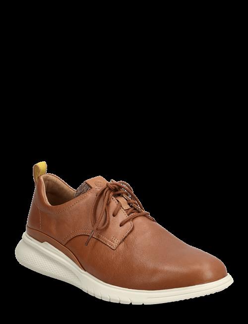 Hush Puppies | Men's Advance Laceup  - Cognac Leather | 40.5