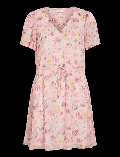 Vila | Vifalia V-Neck S/S Short Dress- Noos | 40