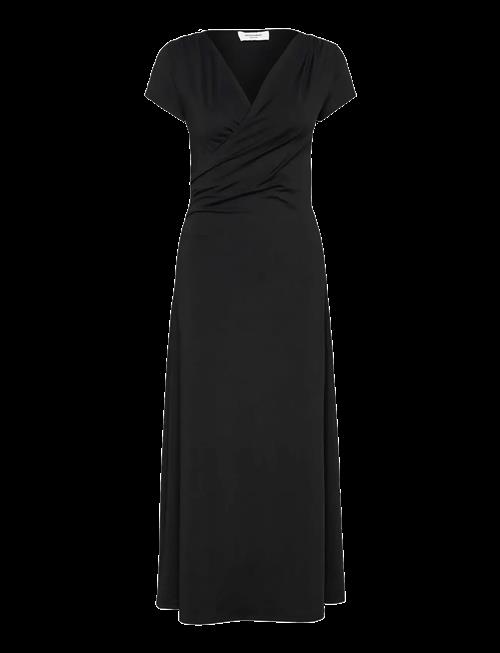 Rosemunde | Rwbillie Capsleeve Wrap Long Dress | 38