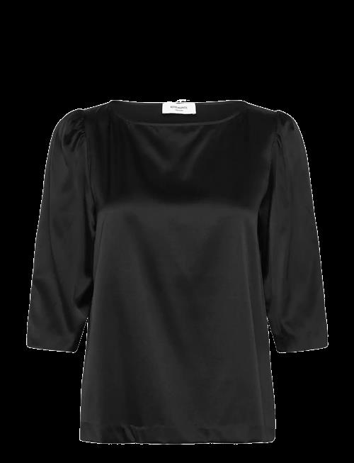 Rosemunde | Rwjade Silk 3/4 S Boatneck Blouse | 40