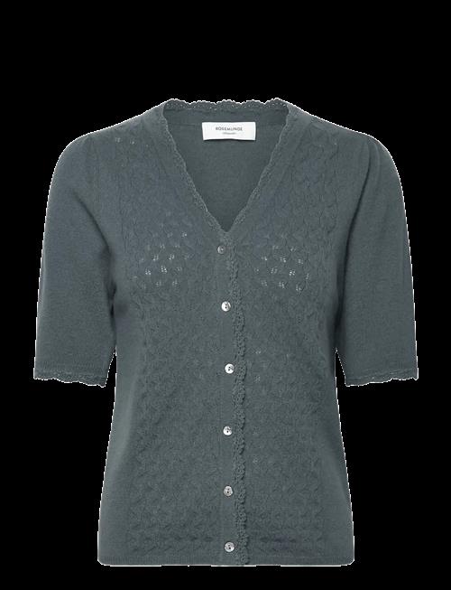 Rosemunde | Rwlaica Cashmere Crochet  Ss V-Neck | M