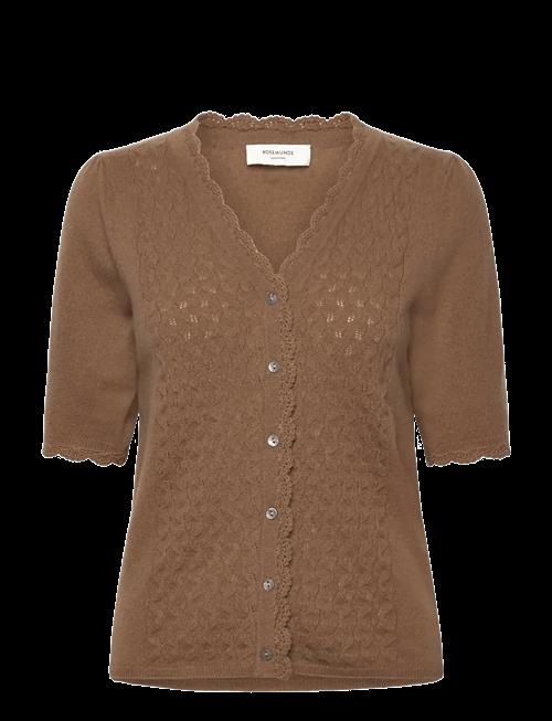 Rosemunde | Rwlaica Cashmere Crochet  Ss V-Neck | L
