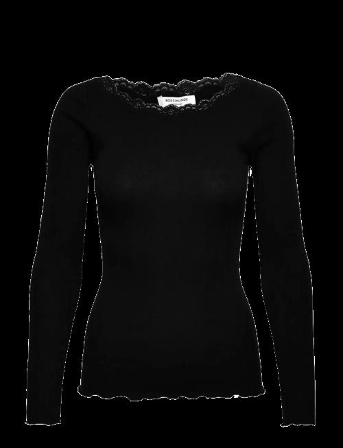Rosemunde | Rwbaybay Ls Boatneck Lace T-Shirt | XS