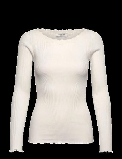 Rosemunde | Rwbaybay Ls Boatneck Lace T-Shirt | S