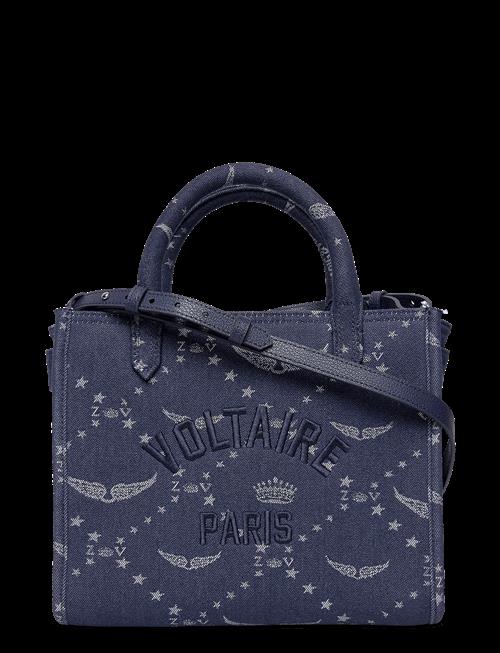 Zadig & Voltaire | Angel Tote Xs Denim Monogram | ONE SIZE