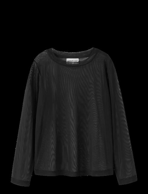 name it | Nkfrophelia Ls Mesh Top | 122-128