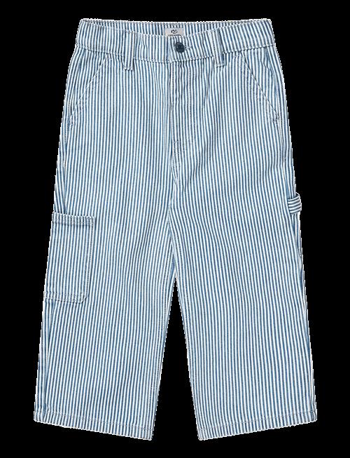 Copenhagen Colors | Y/D Stripe Twill Cargo Pants W. Adj. Waist | 152
