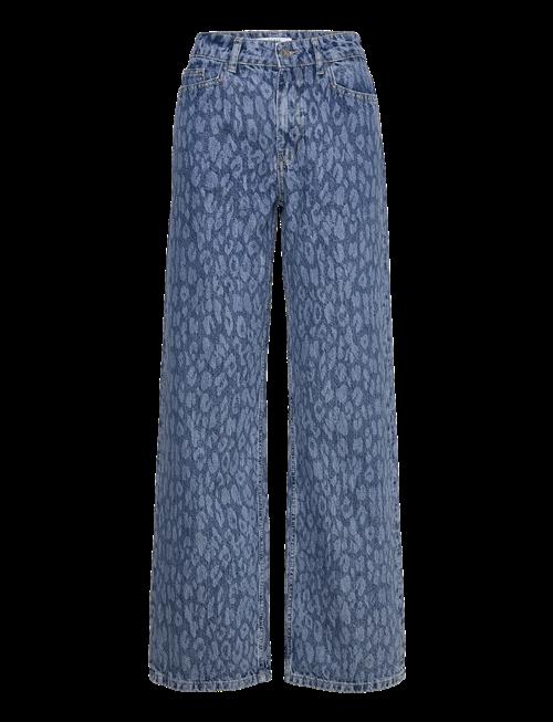 Dante6 | Dante6-Nuit Leopard Wide Leg Jeans | 30