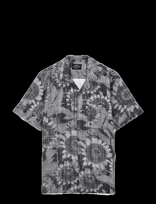 Mads Nørgaard | Cotton Linen Kenji Aop Shirt Ss | XXL